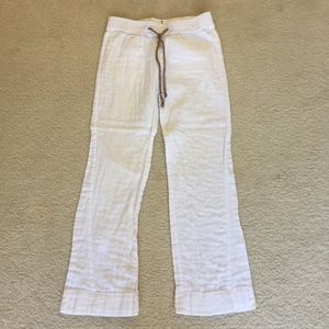 Roxy white beach pants